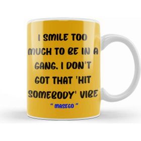 Baskı Dükkanı Smile Emoji Quotes Funny Happy Face Love Sarcastic Gift Kupa