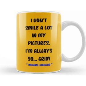 Baskı Dükkanı Smile Emoji Quotes Funny Happy Face Love Sarcastic Gift Kupa