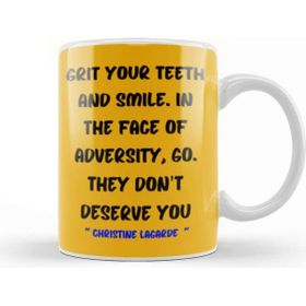 Baskı Dükkanı Smile Emoji Quotes Funny Happy Face Love Sarcastic Gift Kupa