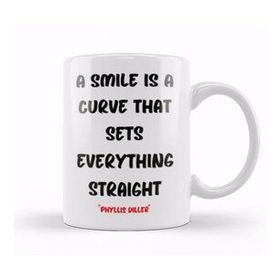 Baskı Dükkanı Smile Emoji Quotes Funny Love Gift Kupa