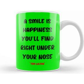 Baskı Dükkanı Smile Emoji Quotes Funny Love Gift Kupa