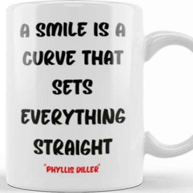 Baskı Dükkanı Smile Emoji Quotes Funny Love Gift Kupa