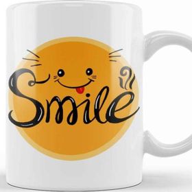 Baskı Dükkanı Smile Komik Imoji Kupa