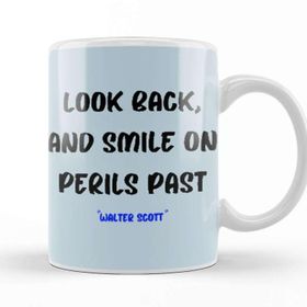 Baskı Dükkanı Smile Quotes Happy Love Gift Kupa Bardak