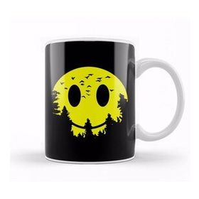 Baskı Dükkanı Smiley Moon Kupa
