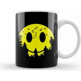 Baskı Dükkanı Smiley Moon Kupa
