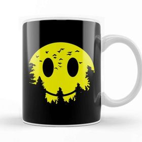 Baskı Dükkanı Smiley Moon Kupa
