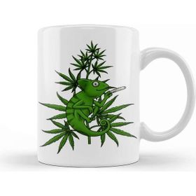 Baskı Dükkanı Smoke Weed Marijuana T Cannabi Kupa