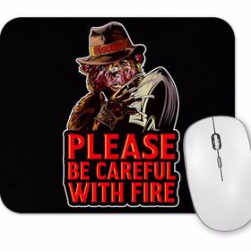 Baskı Dükkanı Smokey the Bear Please Be Careful With Fire Mouse Pad