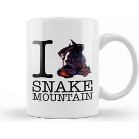 Baskı Dükkanı Snake Mountain Porselen Kupa