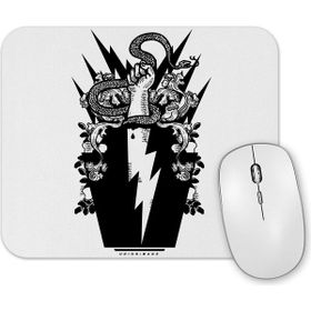 Baskı Dükkanı Snake Mustang Mouse Pad