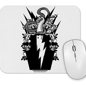 Baskı Dükkanı Snake Mustang Mouse Pad