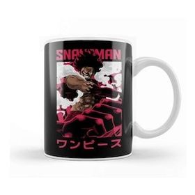 Baskı Dükkanı Snakeman Luffy Gear Four One Piece Design Kupa