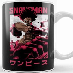 Baskı Dükkanı Snakeman Luffy Gear Four One Piece Design Kupa