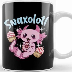 Baskı Dükkanı Snaxolotl Funny Axolotl Sweets Snacks Desserts Pun Kupa