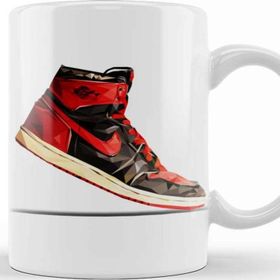 Baskı Dükkanı Sneaker Legends Air Jordan 1 Kupa Bardak