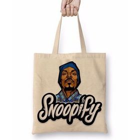 Baskı Dükkanı Snoop Dog Fly Bez Çanta