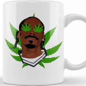 Baskı Dükkanı Snoop Marijuana Kupa