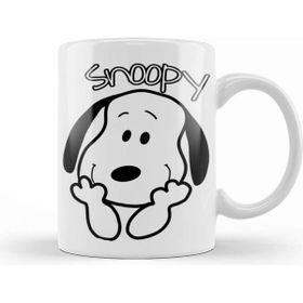 Baskı Dükkanı Snoopy Cute Smile Snoopy By Kuh Kupa