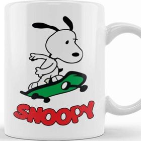 Baskı Dükkanı Snoopy Skating Kupa