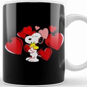 Baskı Dükkanı Snoopy Valentines Day Kupa