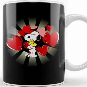 Baskı Dükkanı Snoopy Valentines Kupa