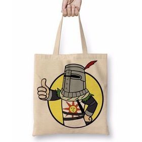 Baskı Dükkanı Solaire of Astora Vault Boy Bez Çanta