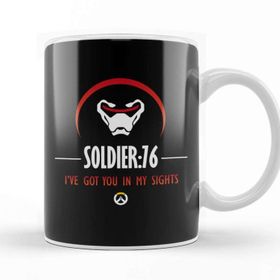 Baskı Dükkanı Soldier 76 Ive Got You in My Sights Overwatch Kupa