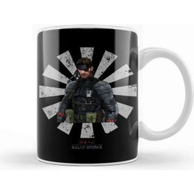 Baskı Dükkanı Solid Snake Porselen Kupa