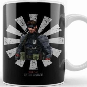 Baskı Dükkanı Solid Snake Porselen Kupa