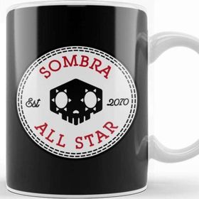 Baskı Dükkanı Sombra Overwatch All Star Converse Kupa