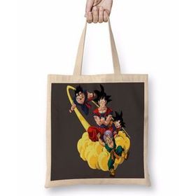 Baskı Dükkanı Son Goku Dragon Ball 2 Bez Çanta