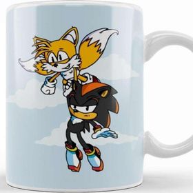 Baskı Dükkanı Sonic and Tails Tails and Shadow Sonic Kupa