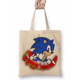 Baskı Dükkanı Sonic Film 01 Bez Çanta