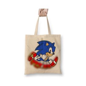 Baskı Dükkanı Sonic Film 01 Bez Çanta