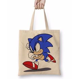 Baskı Dükkanı Sonic Film 02 Bez Çanta