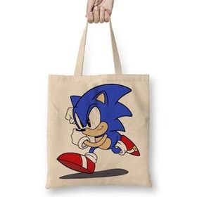 Baskı Dükkanı Sonic Film 02 Bez Çanta