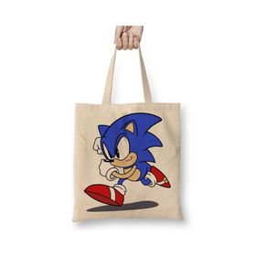 Baskı Dükkanı Sonic Film 02 Bez Çanta