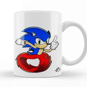 Baskı Dükkanı Sonic Film Porselen Kupa