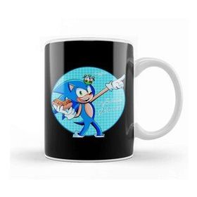 Baskı Dükkanı Sonic Happy Birthday Kupa
