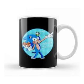Baskı Dükkanı Sonic Happy Birthday Kupa
