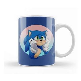 Baskı Dükkanı Sonic Happy Sonic Kupa