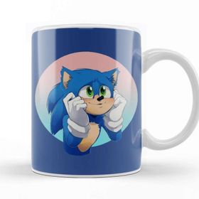 Baskı Dükkanı Sonic Happy Sonic Kupa