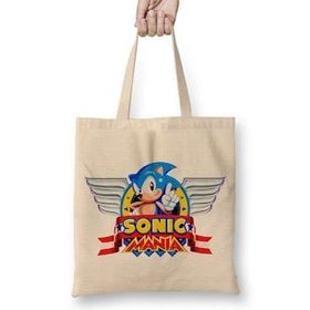 Baskı Dükkanı Sonic Mania Bez Çanta