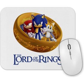 Baskı Dükkanı Sonic O Senhor Dos Aneis Mouse Pad