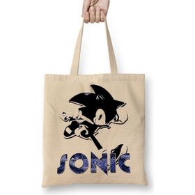 Baskı Dükkanı Sonic Retro Bez Çanta