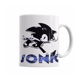 Baskı Dükkanı Sonic Retro Sihirli Porselen Kupa