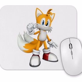 Baskı Dükkanı Sonic Tail the Fox Mouse Pad