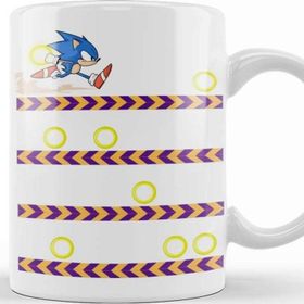 Baskı Dükkanı Sonic Team Sonic Lines Kupa