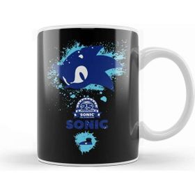 Baskı Dükkanı Sonic the Hedgehog Design Sonic the Hedgehog Kupa